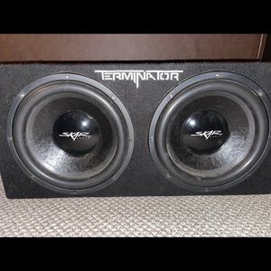 Terminator Car Speakers-box only